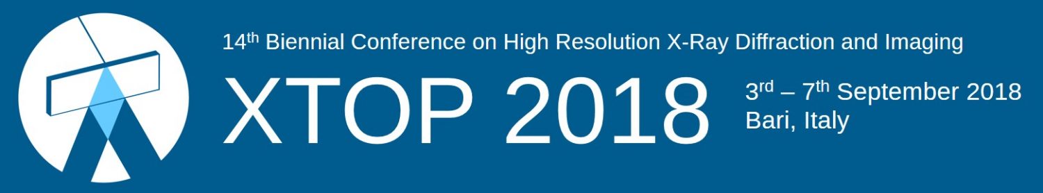 14th Biennial Conference on High Resolution X-Ray Diffraction and Imaging, XTOP 2018