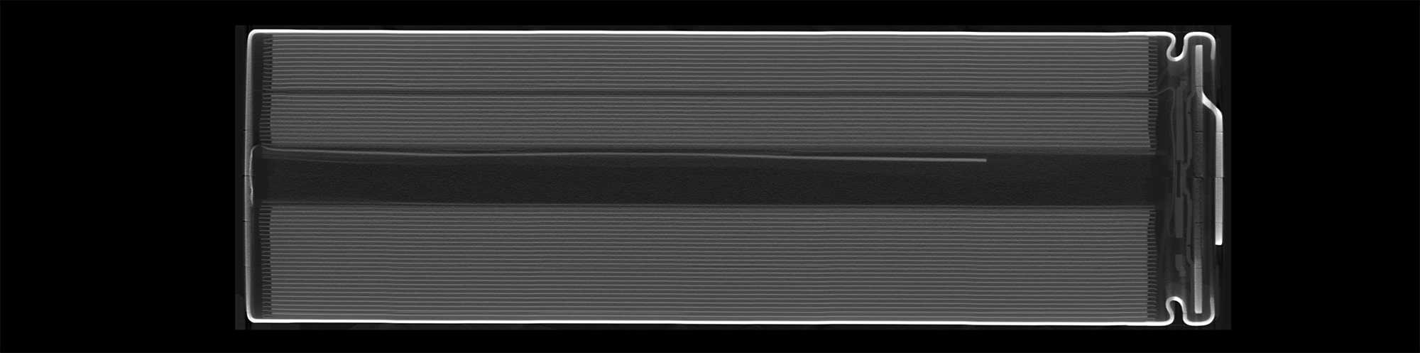 Decision-quality fast CT for battery inspection